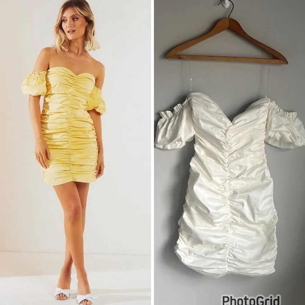 NEW sndys raymond white dress